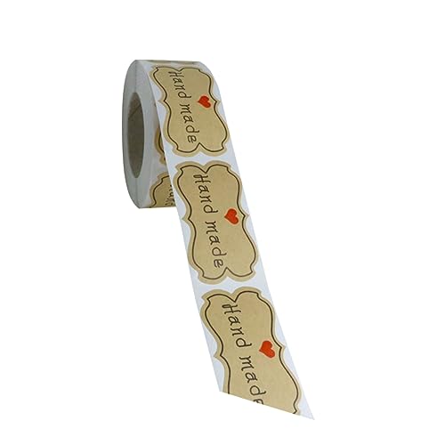 Gadpiparty Kraftpapier Sealing Label Sticker mit Buchstaben Selbstklebend Handgemacht Stark Haftend für Geschenkverpackungen DIY Dekoration Lebensmittelverpackung Party und Geschäft Gadpiparty Kraftpapier Sealing Label Sticker mit Buchstaben Selbstklebend Handgemacht Stark Haftend für Geschenkverpackungen DIY Dekoration Lebensmittelverpackung Party und Geschäft von Gadpiparty