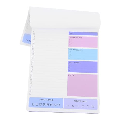 Gadpiparty Kreativer Tagesplaner Notizblock Minimalistisches Design Abreißbare Robustes Papier Effizienter Organisationsblock für Studenten und Berufstätige Gadpiparty Kreativer Tagesplaner Notizblock Minimalistisches Design Abreißbare Robustes Papier Effizienter Organisationsblock für Studenten und Berufstätige von Gadpiparty