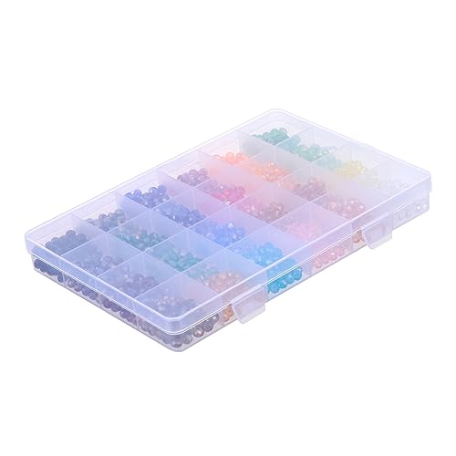 Gadpiparty Kristallperlen mit Fächern DIY Armbandperlen für Schmuckherstellung Hochwertige Lose Perlen Ab Farben für Bastelprojekte und Persönliche Gadpiparty Kristallperlen mit Fächern DIY Armbandperlen für Schmuckherstellung Hochwertige Lose Perlen Ab Farben für Bastelprojekte und Persönliche von Gadpiparty