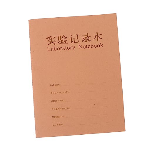 Gadpiparty Labor Notizblock Kraftpapier Chemie Schreibblock Praktisches Langlebiges Schreibheft für Labor und Schule Handschriftschonend Kompakt und Robust für Tägliche Notizen Gadpiparty Labor Notizblock Kraftpapier Chemie Schreibblock Praktisches Langlebiges Schreibheft für Labor und Schule Handschriftschonend Kompakt und Robust für Tägliche Notizen von Gadpiparty