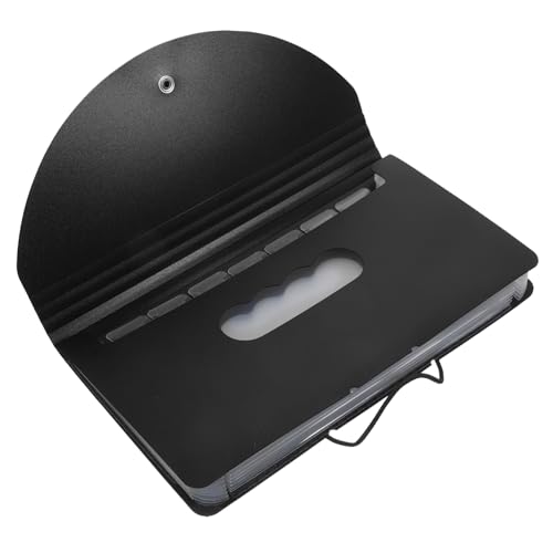 Gadpiparty Lagiger Fächermappe für Quittungen und Dokumente Erweiterbarer Organizer mit Etiketten für Schnelles Sortieren und Sicheren Verschluss Schwarz Gadpiparty Lagiger Fächermappe für Quittungen und Dokumente Erweiterbarer Organizer mit Etiketten für Schnelles Sortieren und Sicheren Verschluss Schwarz von Gadpiparty