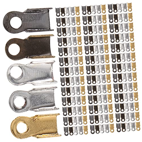 Gadpiparty Lederband Endverschluss Schmuckanschluss DIY Halskettenverschluss für Armband und Kette Stabiler Legierungsschnalle für Schmuckzubehör und Bastelprojekte Gadpiparty Lederband Endverschluss Schmuckanschluss DIY Halskettenverschluss für Armband und Kette Stabiler Legierungsschnalle für Schmuckzubehör und Bastelprojekte von Gadpiparty