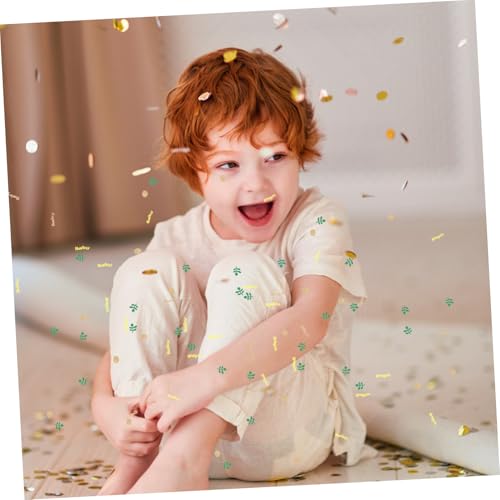 Gadpiparty Letter Confetti Tischdeko aus Filz für Geburtstag und Babyparty Bunte Streudeko mit Schweif Langlebig und Charmant für Feierlichkeiten von Gadpiparty