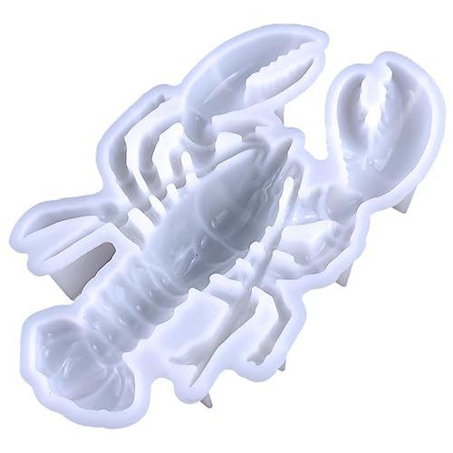 Gadpiparty Lobster Silikonform für Epoxidharz DIY Wanddekoration Handgefertigte Mould für Bastelarbeiten Langlebig und Wiederverwendbar für Personalisierte und Kunsthandwerk von Gadpiparty