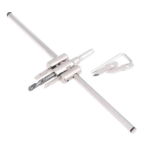 Gadpiparty Lochsäge Für Die Holzbearbeitung Cutter Holzbearbeitungswerkzeuge Einstellbar Senkbohrer Kreis Kabellos Lochschneider Bohrer Schlangenbohrer Verstellbare Lochsäge Lochbohrer Silver Gadpiparty Lochsäge Für Die Holzbearbeitung Cutter Holzbearbeitungswerkzeuge Einstellbar Senkbohrer Kreis Kabellos Lochschneider Bohrer Schlangenbohrer Verstellbare Lochsäge Lochbohrer Silver von Gadpiparty