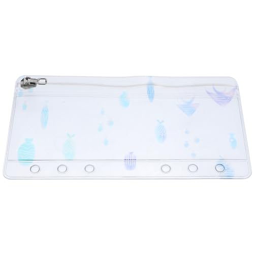Gadpiparty Loseblatt Notizbuch mit Reißverschluss Dekorative PVC Bindertasche für Scrapbooking Ring Nachfüllung für Budgetplanung und Aufbewahrung von Dokumenten Gadpiparty Loseblatt Notizbuch mit Reißverschluss Dekorative PVC Bindertasche für Scrapbooking Ring Nachfüllung für Budgetplanung und Aufbewahrung von Dokumenten von Gadpiparty