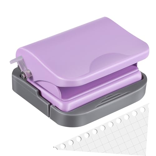 Gadpiparty Loseblattbuch Locher Aus Papier Locher Für Lose Blätter Puncher Locher Mit Spiralbindung Locher Zum Basteln Mini-locher Handlocher Loser Blattpunsch Runder Locher Plastik Violett Gadpiparty Loseblattbuch Locher Aus Papier Locher Für Lose Blätter Puncher Locher Mit Spiralbindung Locher Zum Basteln Mini-locher Handlocher Loser Blattpunsch Runder Locher Plastik Violett von Gadpiparty