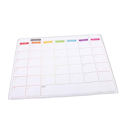 Gadpiparty Magnetisches Pet Whiteboard Notizblock Abwischbarer Kühlschrankplaner mit Starkem Magnet für Küche und Büro Flexible To Do Liste und Monatsplaner Beschreibbarer Wandsticker für von Gadpiparty