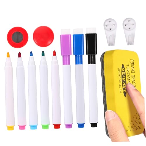 Gadpiparty Magnetisches Whiteboard-zubehör Bunte Marker Magnete Haken Abwischbarer Schwamm Vielseitig Sicher für Schule Büro Präsentationen Gadpiparty Magnetisches Whiteboard-zubehör Bunte Marker Magnete Haken Abwischbarer Schwamm Vielseitig Sicher für Schule Büro Präsentationen von Gadpiparty