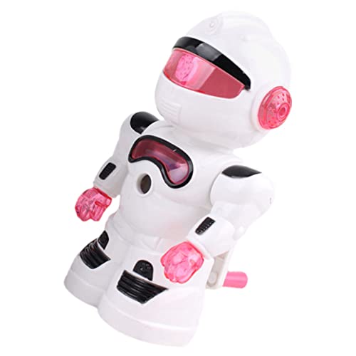 Gadpiparty Manueller Bleistiftspitzer im Roboterdesign Handkurbel Bleistiftspitzer für Schüler und Bürobedarf Leicht Tragbar Effektives Anspitzen Kreative Gestaltung Rot von Gadpiparty