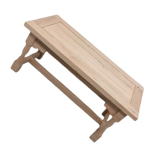 Gadpiparty Maßstab Unbehandelt Holz Tisch für Spielzeugmöbel für Küche und Wohnzimmer Dekoration Gadpiparty Maßstab Unbehandelt Holz Tisch für Spielzeugmöbel für Küche und Wohnzimmer Dekoration von Gadpiparty