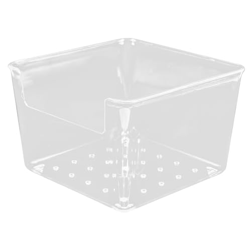 Gadpiparty Memo Notizblock Halter Robustem Transparenter Aufbewahrungsbehälter für Notizen Stilvolle Büroorganisation für Schreibtisch oder Regal von Gadpiparty