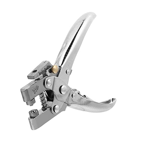 Gadpiparty Metall Lochstanzer für Leder Multifunktionales Werkzeug mit Ergonomischem Griff für Diy Projekte Starke Durchdringung und Einfache Handhabung von Gadpiparty