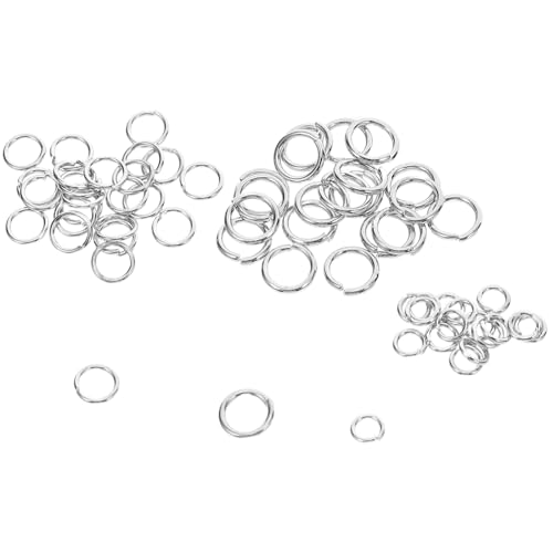 Gadpiparty Metall Sprungringe Offene Verbindungsringe für Schmuckherstellung DIY Armband Ohrring Anhänger Reparatur Basteln von Gadpiparty