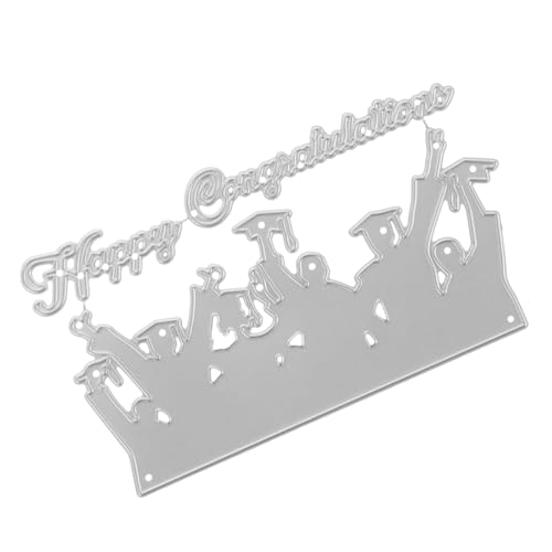 Gadpiparty Metall Stanzform für Scrapbooking Langlebige Carbonstahl Stanzschablone Wiederverwendbar Präzise Schneideform mit Graduation für DIY Karten und Fotoalben Gadpiparty Metall Stanzform für Scrapbooking Langlebige Carbonstahl Stanzschablone Wiederverwendbar Präzise Schneideform mit Graduation für DIY Karten und Fotoalben von Gadpiparty