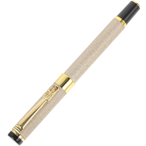 Gadpiparty Metallfeder Kalligrafie Füllfederhalter mit Mattem Griff Tragbarer Schreibstift für Flüssiges Schreiben für Schule und Büro Spitze Design Gadpiparty Metallfeder Kalligrafie Füllfederhalter mit Mattem Griff Tragbarer Schreibstift für Flüssiges Schreiben für Schule und Büro Spitze Design von Gadpiparty