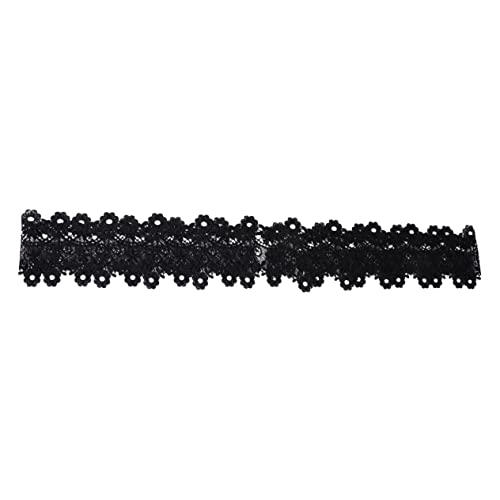 Gadpiparty Milchfaser Spitzenband Wasserlösliche Stickerei für Bastelarbeiten Klassisches Blumenmuster Schwarz für Hochzeitskleider und Diy Projekte Gadpiparty Milchfaser Spitzenband Wasserlösliche Stickerei für Bastelarbeiten Klassisches Blumenmuster Schwarz für Hochzeitskleider und Diy Projekte von Gadpiparty
