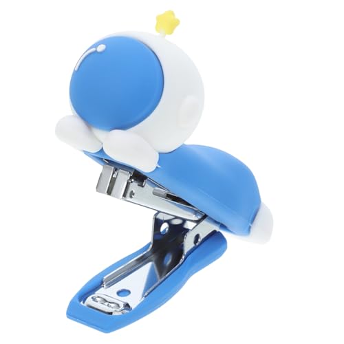 Gadpiparty Mini Astronaut Heftgerät Tragbarer Heftgerät für Schule und Büro Niedliches Design Leicht und Benutzerfreundlich Kompatibel mit Standard Heftklammern für Unterwegs von Gadpiparty