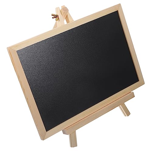 Gadpiparty Mini Kreidetafel aus Holz für Stehendes Zeichenbrett für Kreative und Schreibaktivitäten für Zuhause Garten und von Gadpiparty