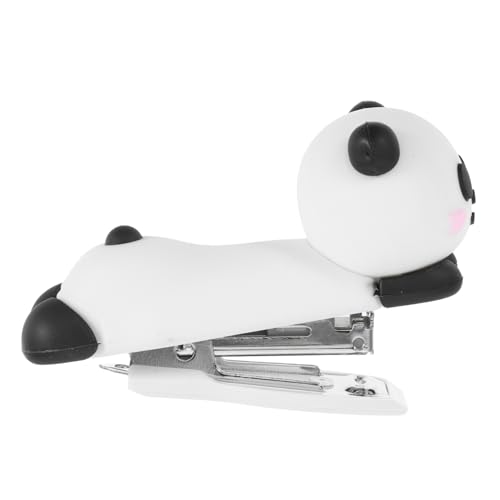 Gadpiparty Mini Panda Desktop Hefter Heftgerät Tragbar Leicht Niedlich Für Schule Büro Zuhause Papierorganisation von Gadpiparty