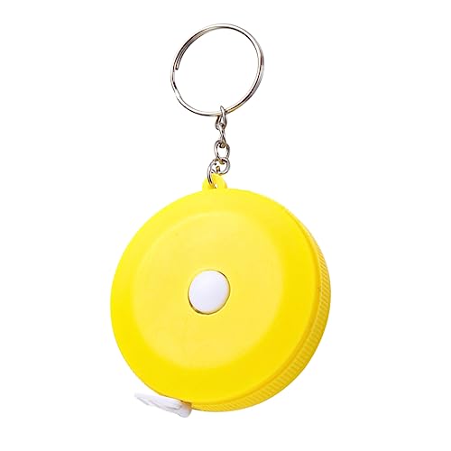 Gadpiparty Mini Tape Measure Hochpräzise Tragbares Maßband mit Ring für Zuhause und Unterwegs Gelb Zufällige Farben zum von Brust und Höhe Zufällige Farbe Zufällige Farbe von Gadpiparty