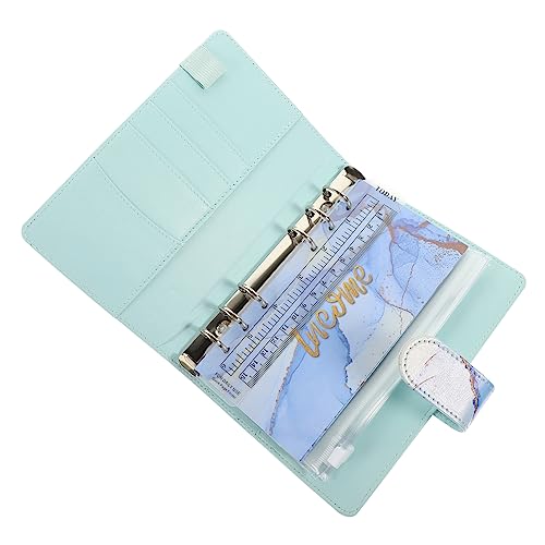 Gadpiparty Multi Funktionaler Budget Organizer mit Geldumschlägen Ringbuch für Bargeld und Karten Notizblock Budgetkarten Reißverschlusstaschen für Zuhause Büro und Reisen von Gadpiparty