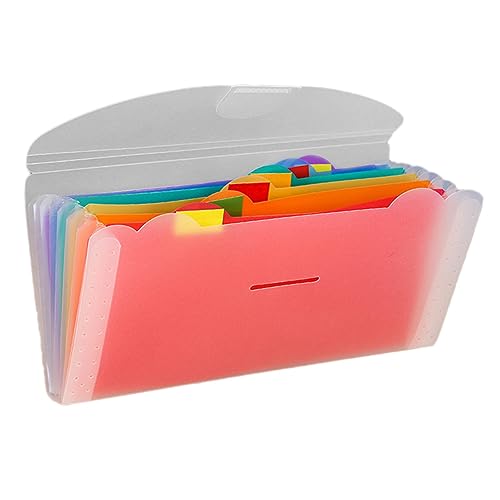 Gadpiparty Multi Pocket Aktenordner aus Stabilem für Schule und Büro Handliche Fächermappe zur Aufbewahrung von Dokumenten und Unterlagen Bunten Fächern Gadpiparty Multi Pocket Aktenordner aus Stabilem für Schule und Büro Handliche Fächermappe zur Aufbewahrung von Dokumenten und Unterlagen Bunten Fächern von Gadpiparty
