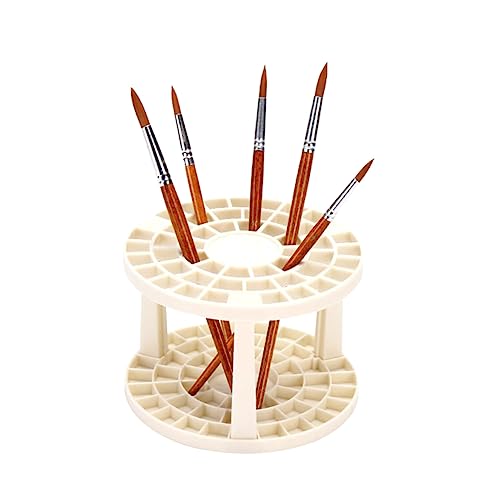Gadpiparty Multifunktionaler Stifthalter aus Weißer Pinsel Organizer mit Mehreren Löchern für Künstler Maler Studenten und Lehrer für Schule und Zuhause Gadpiparty Multifunktionaler Stifthalter aus Weißer Pinsel Organizer mit Mehreren Löchern für Künstler Maler Studenten und Lehrer für Schule und Zuhause von Gadpiparty