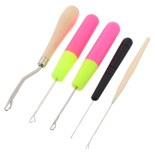 Gadpiparty Multifunktionales Häkelnadel Teilig Weave Tool für Zöpfe und Dreadlocks Rutschfeste Häkelnadeln für Anfänger und Profis Geeignet für Zuhause Salon und Bühnenauftritte von Gadpiparty