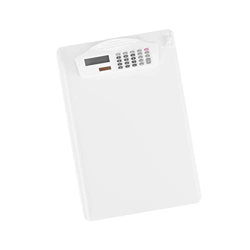 Gadpiparty Multifunktionales Klemmbrett mit Integriertem Taschenrechner und Lineal Dokumentenablage für Büro Schule und für Notizen und Bestellungen von Gadpiparty