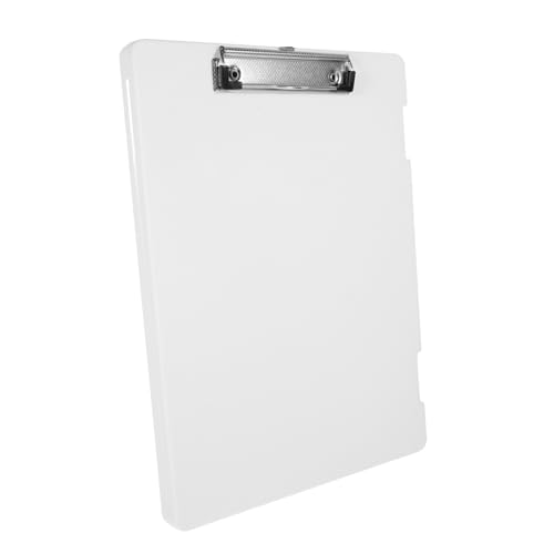 Gadpiparty Multifunktionsplatine Office-Dokumentenklammern Schreibunterstützungstafel praktisches Akten-Klemmbrett Dateiordner Büro-Schreibtafeln Büro-Schreibgerät Metall Weiß Gadpiparty Multifunktionsplatine Office-Dokumentenklammern Schreibunterstützungstafel praktisches Akten-Klemmbrett Dateiordner Büro-Schreibtafeln Büro-Schreibgerät Metall Weiß von Gadpiparty
