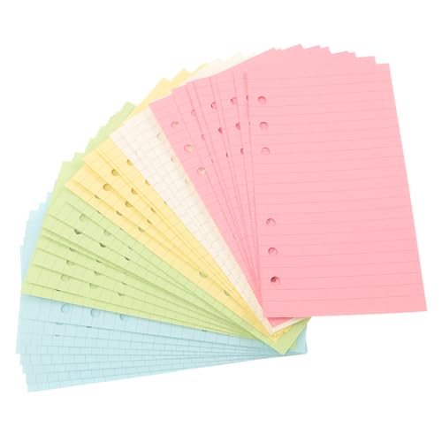 Gadpiparty Nachfüllpapier mit Löchern Liniertes Loseblattpapier für Notizbücher und Planer für Notizen Tagebuch und Kreative Projekte Hochwertige von Gadpiparty