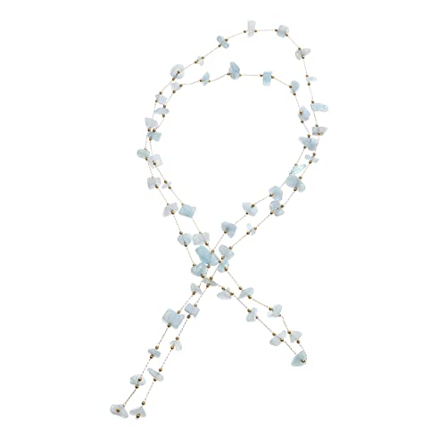 Gadpiparty Natürliche Edelsteinperlen Strang mit Blauen Kristallsteinen Langlebige Schmucksteine für Diy Halsketten Armbänder Ohrringe und Dekoration für Bastelbedarf von Gadpiparty