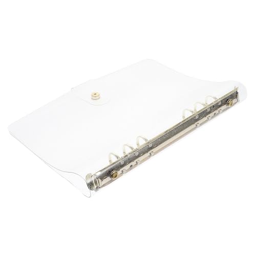 Gadpiparty Notebook Cover für Handbuch Transparent PVC Refillable für Notizblöcke und Tagebücher Leichter und Rutschfester Schutz von Gadpiparty