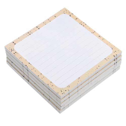 Gadpiparty Notizbuch Leere Karteikarten Registerkarten Index Gefüttert Mini-karteikarten Farbig Einkaufsliste Notizblöcke Karteikarten Leer Notizblöcke Zum Schreiben Name Papier Gelb von Gadpiparty