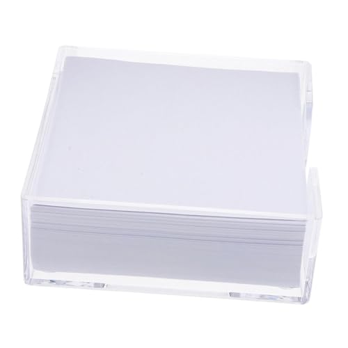 Gadpiparty Notizzettel mit Transparentem Boxspender Tragbares Memo Pad mit Leicht Entnehmbaren nicht Klebenden Notizblättern für Büro und Zuhause Praktisch und Übersichtlich Organisiert Gadpiparty Notizzettel mit Transparentem Boxspender Tragbares Memo Pad mit Leicht Entnehmbaren nicht Klebenden Notizblättern für Büro und Zuhause Praktisch und Übersichtlich Organisiert von Gadpiparty