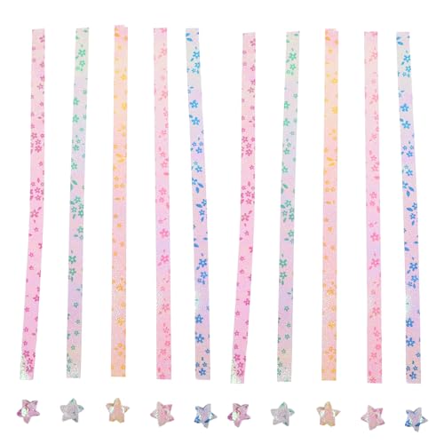 Gadpiparty Origami Papierstreifen DIY Basteln Fröbelsterne Papierstreifen Faltpapier mit Leuchtendem Sternmuster für Dekoration und Kreative Handarbeit Gadpiparty Origami Papierstreifen DIY Basteln Fröbelsterne Papierstreifen Faltpapier mit Leuchtendem Sternmuster für Dekoration und Kreative Handarbeit von Gadpiparty