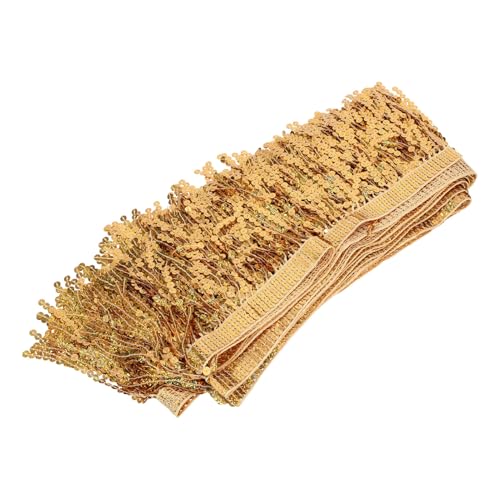 Gadpiparty Pailletten Quaste Besatz für Diy Kostüme Dekorative Fransenborte Hochwertigem Material für Latin Dance Hochzeiten und Party Dekorationen von Gadpiparty
