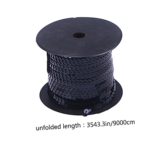Gadpiparty Paillettenband für Diy Bekleidung Elastisches Langlebiges Applikationsband Schwarz Yards Rolle für Hochzeitskleider und Nähprojekte Gadpiparty Paillettenband für Diy Bekleidung Elastisches Langlebiges Applikationsband Schwarz Yards Rolle für Hochzeitskleider und Nähprojekte von Gadpiparty