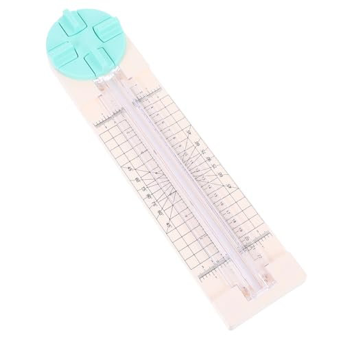 Gadpiparty Papierschneider Bastelpapier Kantenschneider Kartonschneider Werkzeug Scrapbooking Zubehör Bastelschneidewerkzeug Papierbastelwerkzeuge Scheiben Sicherheitsschneider Fotoschneider von Gadpiparty