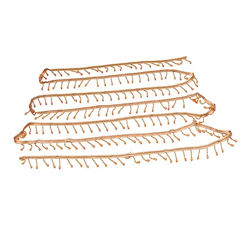 Gadpiparty Perlenvorhangzubehör Stoffbesatz nähen Vorhänge rustikal trimmen Borten Nähen DIY Dekoratives Quasten Fransen zum Nähen Quastenband Fransen Quastenbesatz DIY Quaste Polyester Beige Gadpiparty Perlenvorhangzubehör Stoffbesatz nähen Vorhänge rustikal trimmen Borten Nähen DIY Dekoratives Quasten Fransen zum Nähen Quastenband Fransen Quastenbesatz DIY Quaste Polyester Beige von Gadpiparty