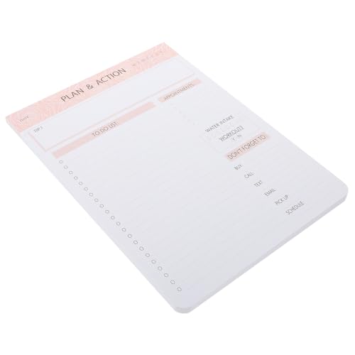Gadpiparty Planungsnotizbuch Abreißbares Notizbuch Multifunktionales Haushaltsnotizbuch für Erinnerungen und Aktivitäten für Notizen und Planung von Gadpiparty