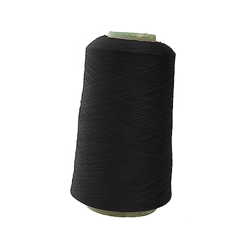 Gadpiparty Polyester Overlock Nähgarn Schwarz Maschinenfaden Robust Für Nähen und Sticken Hochwertige Spule Für Overlocking und Handarbeit von Gadpiparty