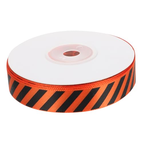 Gadpiparty Polyesterband für Halloween Dekoration Schwarz Vielseitig Einsetzbares Diy Wickelband für Blumen und Bastelprojekte von Gadpiparty