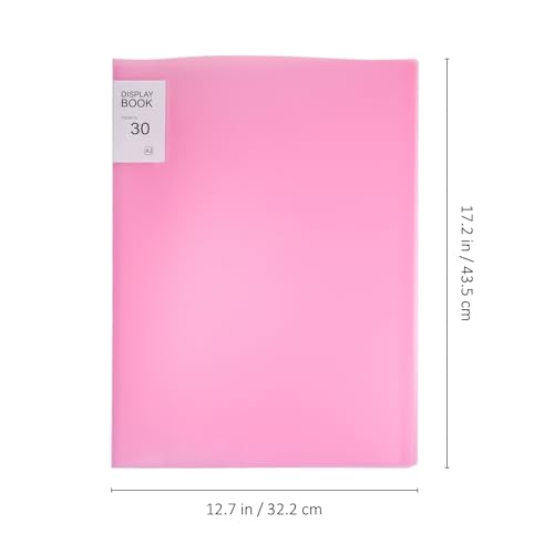 Gadpiparty Präsentationsmappe für Kunstwerke Robuste und Flexible Aufbewahrung für Zeichnungen Transparente Hüllen Sicherer Halt für Künstler und Schüler von Gadpiparty