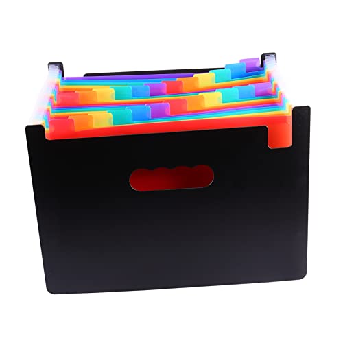 Gadpiparty Praktischer Lagiger Aktenordner aus Robustem Kunststoff Bunter Regenbogen Organizer für Wichtige Dokumente Vielseitiger Dokumentenhalter für Büro und Zuhause Gadpiparty Praktischer Lagiger Aktenordner aus Robustem Kunststoff Bunter Regenbogen Organizer für Wichtige Dokumente Vielseitiger Dokumentenhalter für Büro und Zuhause von Gadpiparty