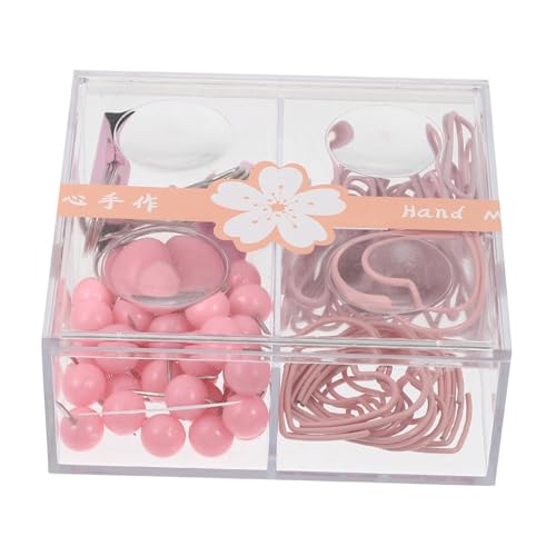 Gadpiparty Praktisches Büroklammer Set Metallklammern mit Zeichenstiften und Binder Clips Starke Klammerkraft Vielseitig für Notizen Visitenkarten und Dokumente im Büro und Zuhause Rosa Gadpiparty Praktisches Büroklammer Set Metallklammern mit Zeichenstiften und Binder Clips Starke Klammerkraft Vielseitig für Notizen Visitenkarten und Dokumente im Büro und Zuhause Rosa von Gadpiparty
