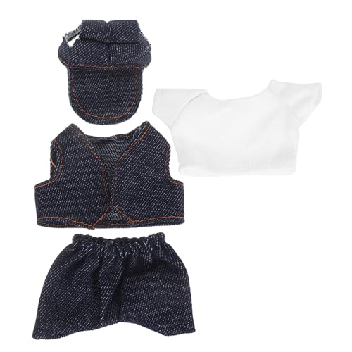 Gadpiparty Puppenkostüm Set Plüschtiere Kleidung mit T Shirt Hose Weste und Hut für Einfache Verkleidung und Outfitwechsel Geeignet für Stofftiere und Puppen Gadpiparty Puppenkostüm Set Plüschtiere Kleidung mit T Shirt Hose Weste und Hut für Einfache Verkleidung und Outfitwechsel Geeignet für Stofftiere und Puppen von Gadpiparty
