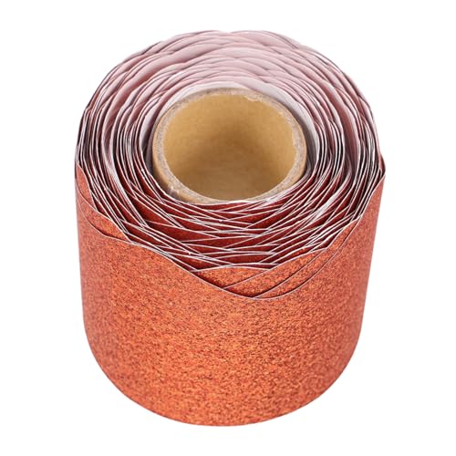 Gadpiparty Rand Dekorative Aufkleber Glitzer-pinnwandränder Dekoratives Klebeband Pinnwand- Klassenzimmergrenzen Für Schwarzes Brett Grenzabziehbilder Grenzausstattung Papier Light Brown von Gadpiparty