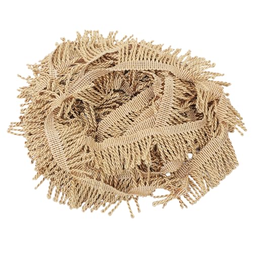 Gadpiparty Randverkleidung Quasten trimmen Spitzenbesatz trimmt für gardinen vorhang Fransen aus metallischem Polyestergewebe Fransenbesatz aus Polyester Stoff Light Brown Gadpiparty Randverkleidung Quasten trimmen Spitzenbesatz trimmt für gardinen vorhang Fransen aus metallischem Polyestergewebe Fransenbesatz aus Polyester Stoff Light Brown von Gadpiparty